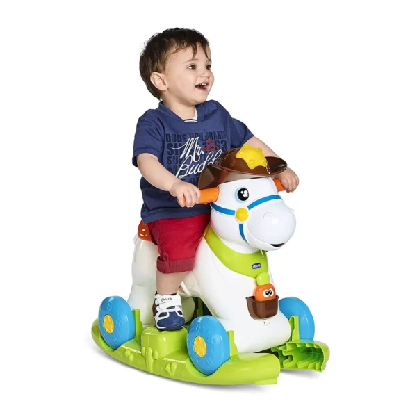 בימבה והליכון לתינוק סוס נדנדה רודאו Baby Rodeo - ורוד סגול צ'יקו